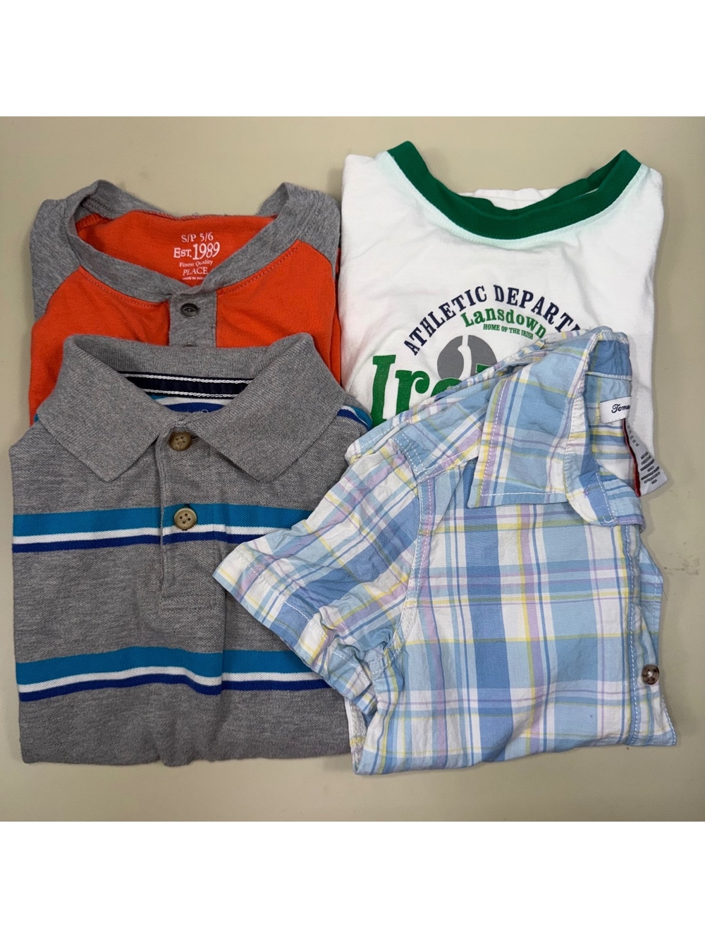 Boys 5/6 Shirt Lot Tommy Bahama TCP Ireland